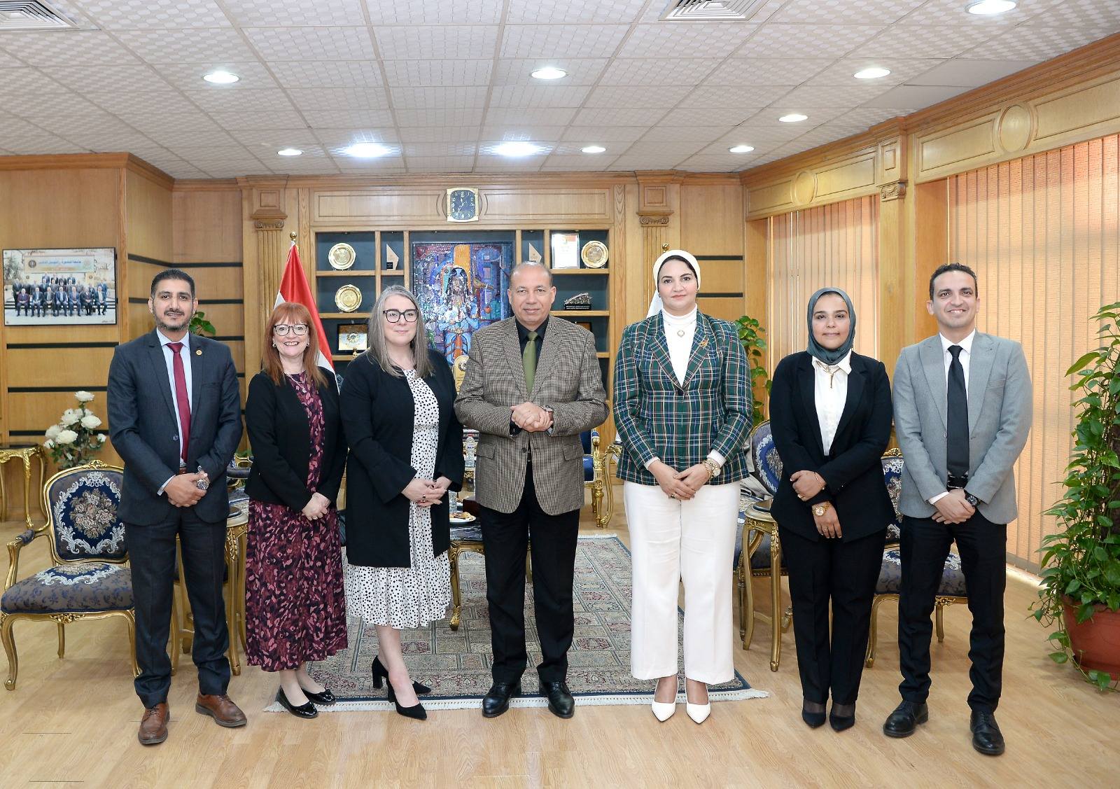 رئيس جامعة المنصورة الأهلية يستقبل وفد New College Lanarkshire (NCL) – اسكتلندا لبحث تعزيز التعاون في علوم التمريض