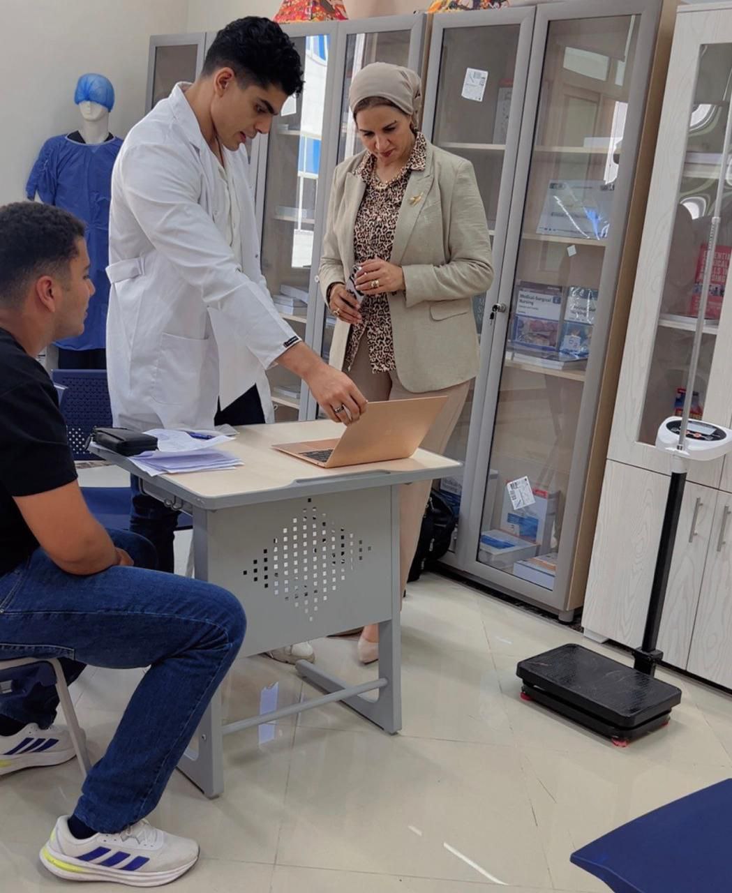 بدء أعمال عيادة مبادرة "جامعة بلا سمنة" – جامعة المنصورة الأهلية 